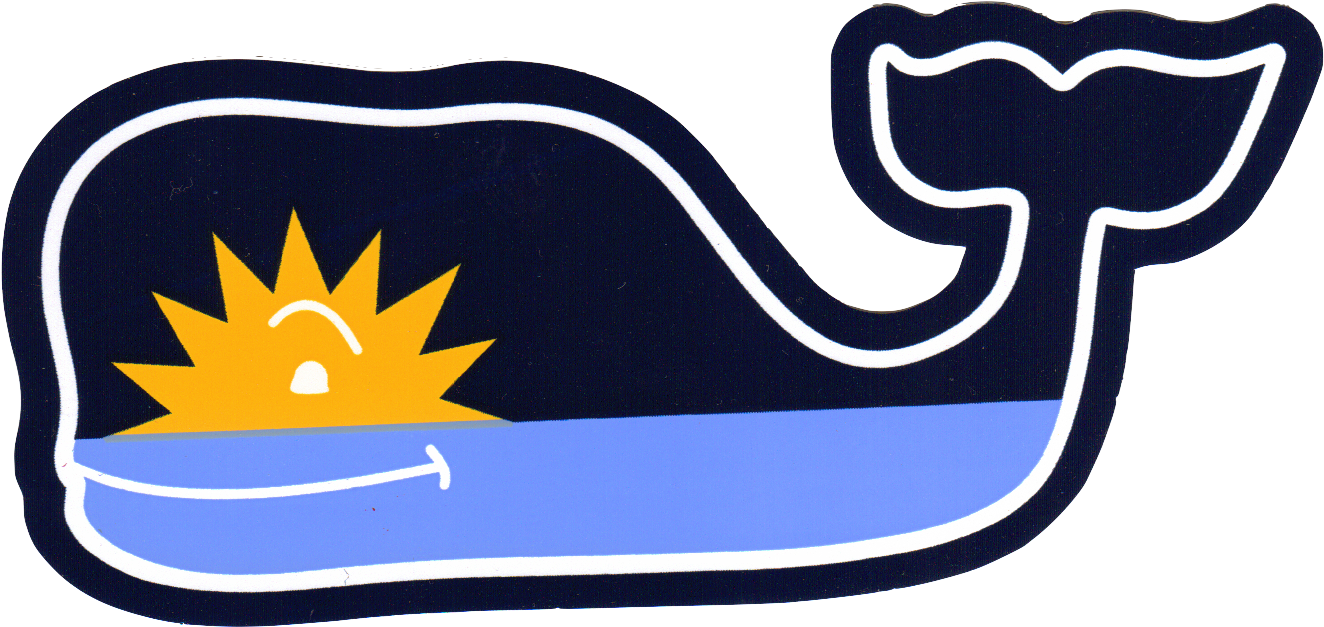 Vineyard Vines Antigua Whale - Vineyard Vines Whale Summer (1351x657), Png Download