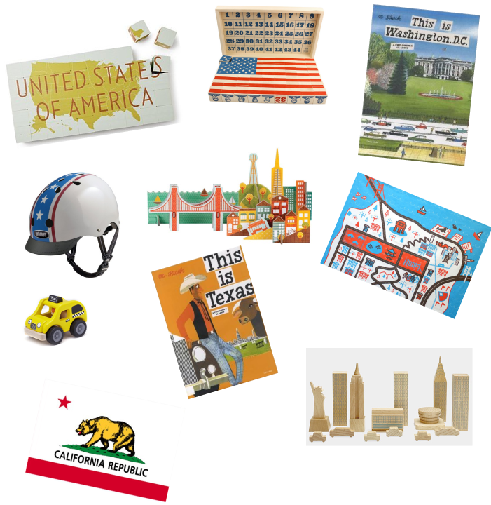 United States Toys - Petit Collage Pop Out San Francisco (700x918), Png Download