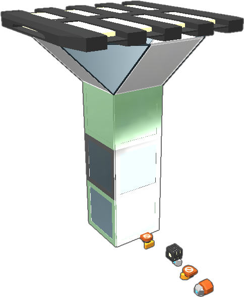 Tap And Throw The Grenade Then A Giant Fort Comes Out - Pulpit (768x768), Png Download