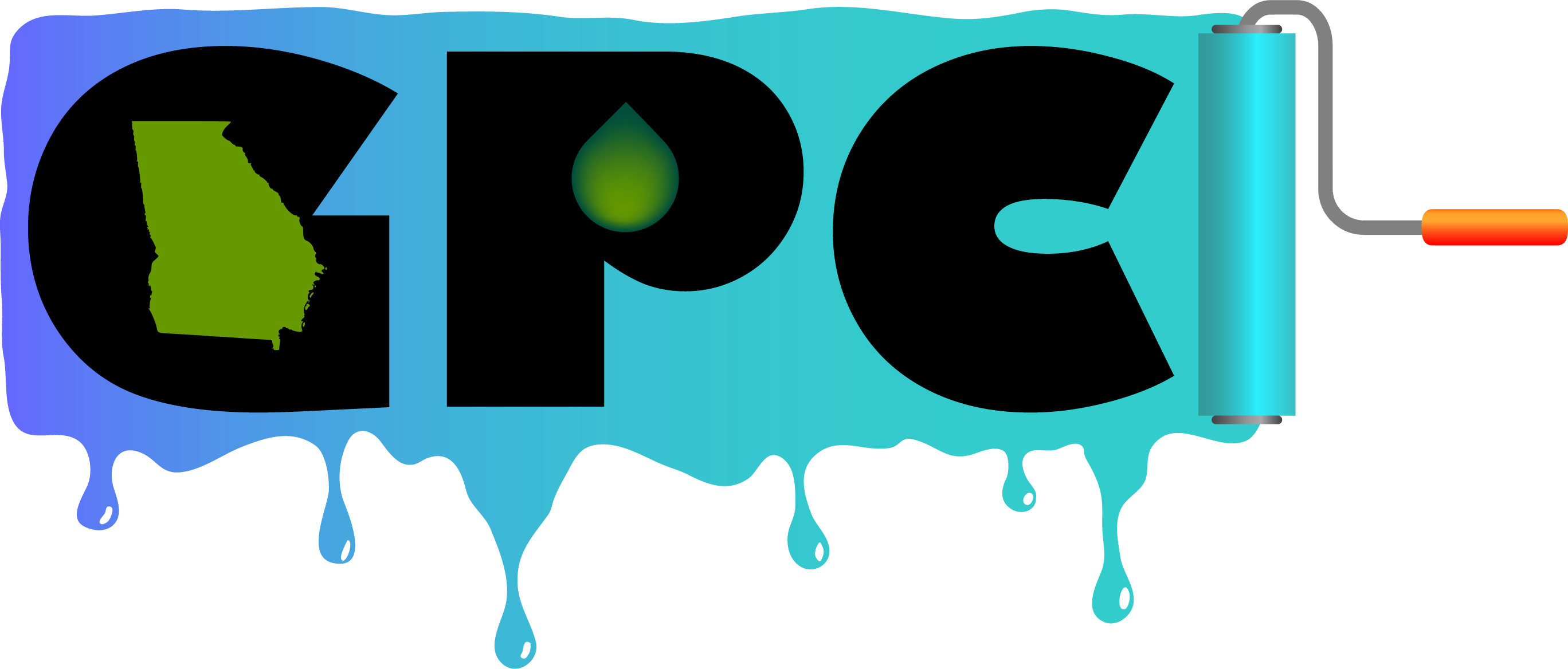 Atlanta Painting Contractors (2736x1168), Png Download