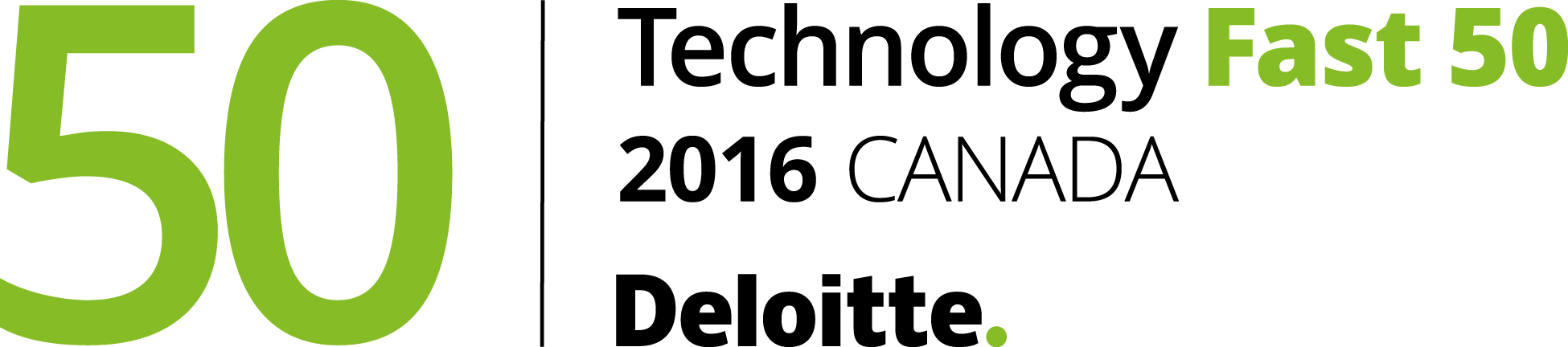 3915486 Tf500 Na Stacked Pri Rgb Year Fast50 Wordmark - 2018 Deloitte Fast 500 (1950x432), Png Download