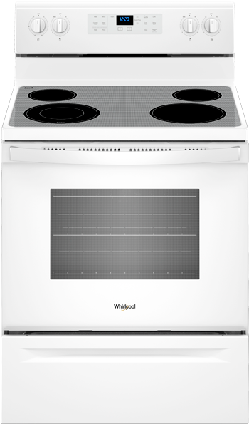 Image For Whirlpool Freestanding Radiant Range - Self-cleaning Oven (519x804), Png Download