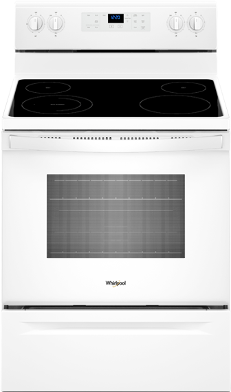 Image For Whirlpool Freestanding Range - Range In White - Ranges - Ywfe520s0fw (519x804), Png Download