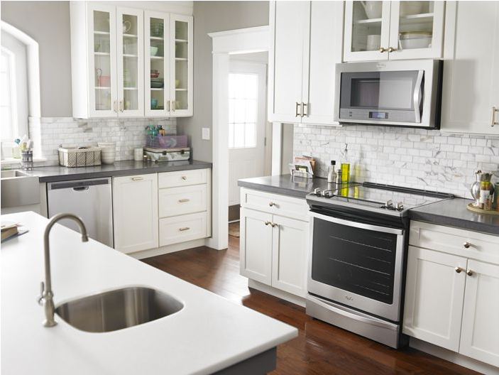 Whirlpool Ranges - Samsung 5.8 Cu Ft Electric Self Cleaning Slide In Range (702x904), Png Download