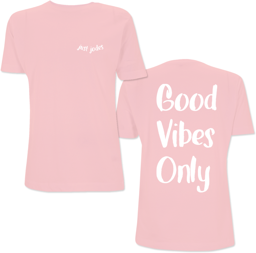 'good Vibes Only' T-shirt - T-shirt (1000x1000), Png Download
