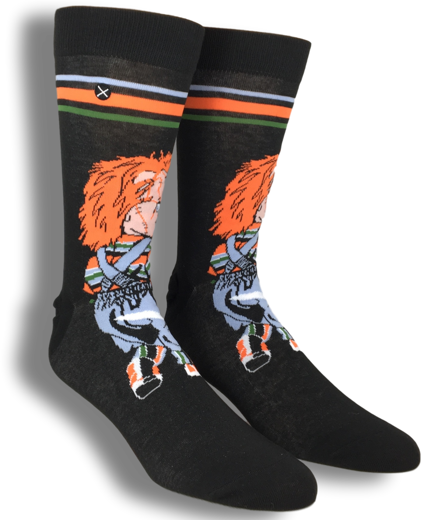 Child's Play Chucky Doll Socks Socks By Odd Sox (1704x1704), Png Download