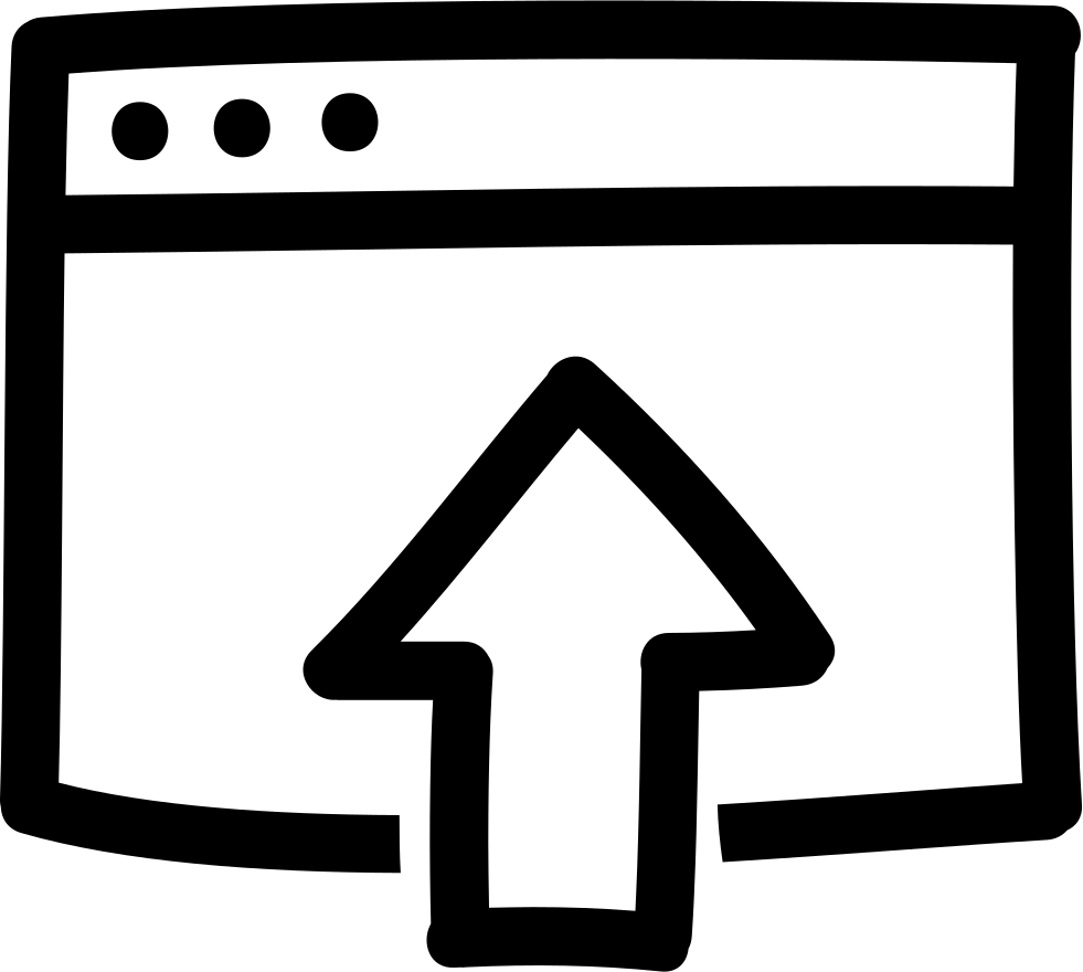 Hand Drawn Arrows 100 Free Icons Svg Eps Psd Png Files - Upload Icon Hand Drawn (981x880), Png Download