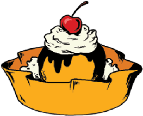 Fried Ice Cream Clipart (640x480), Png Download