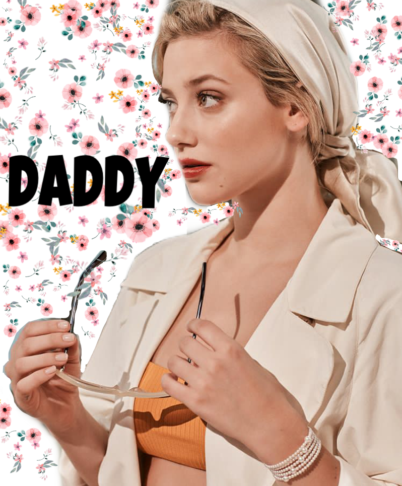 Daddy Lilireinhart Riverdale Riverdalefan Omfg - Lili Reinhart Photoshoot Harper's Bazaar (798x965), Png Download