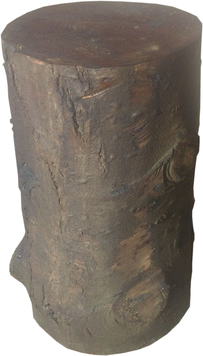 The Tree Stump Side Table - Wood (1601x1601), Png Download
