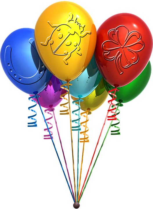 Birthday Balloons Png 17, Buy Clip Art - Balon Png (527x720), Png Download
