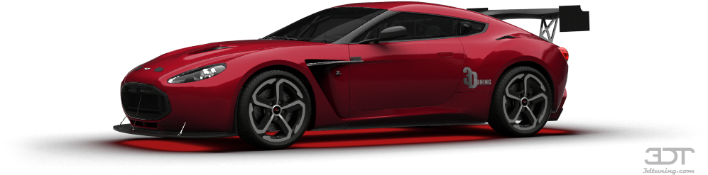 Aston Martin V12 Zagato Coupe 2012 Tuning - 3d Tuning (1004x373), Png Download