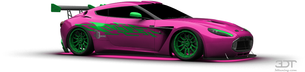 Aston Martin V12 Zagato Coupe 2012 Tuning - Supercar (1004x373), Png Download