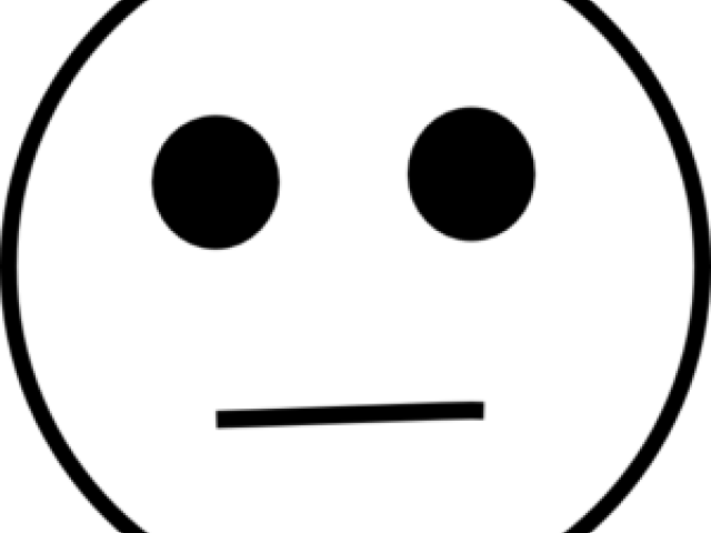 Black And White Smiley Faces - Circle (640x480), Png Download