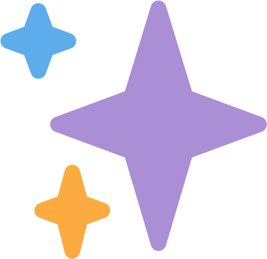 Archivo - Twemoji 2728 - Svg - Sparkles Emoji Transparent (768x768), Png Download