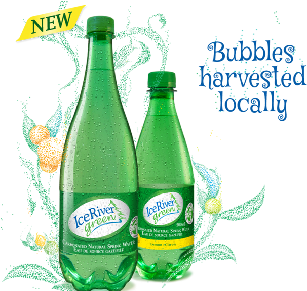 A New Brand Competes For Sparkling Water Consumers - Glass Bottle (767x575), Png Download
