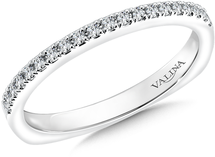 Valina Wedding Band Valina Wedding Band - Engagement Ring (800x800), Png Download