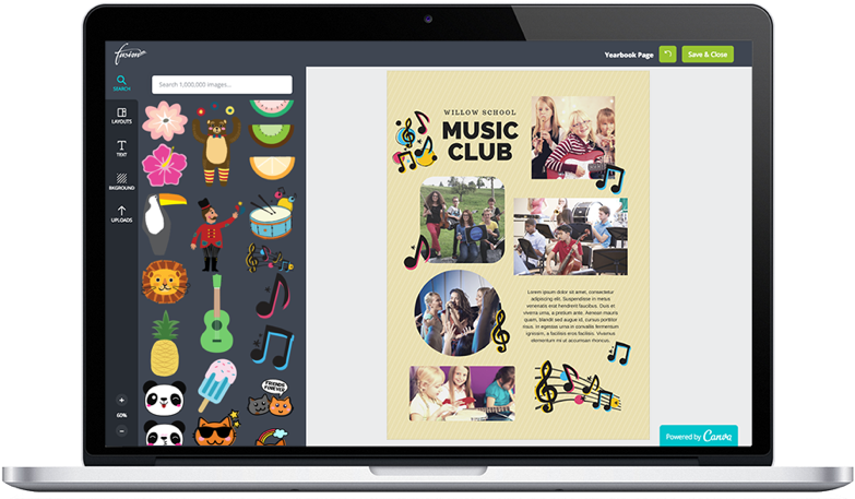 Picture Clipart For Ipad - Primary School Yearbook Examples (800x467), Png Download