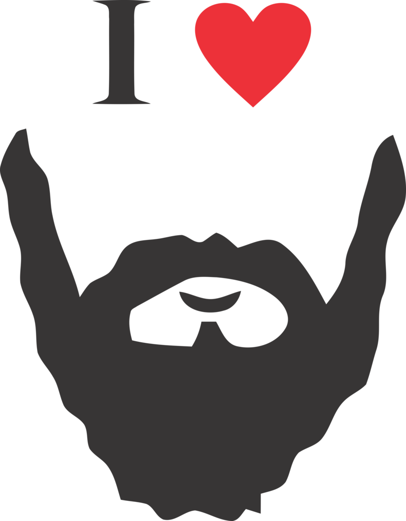 Popular Images - Beard Man Logo Png (790x1012), Png Download