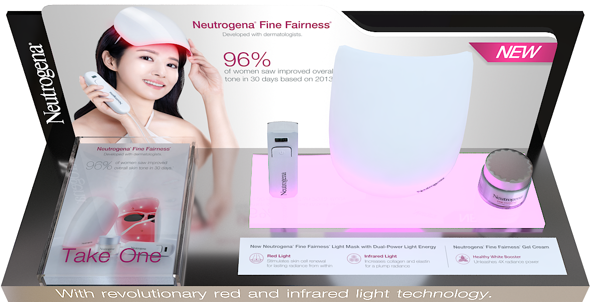 Neutrogena Fine Fairness Light Mask Topshelf On Behance - Flyer (1280x720), Png Download