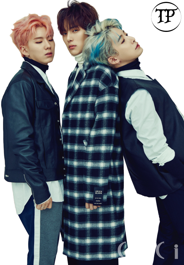 #monsta X 2017 #monsta X #monstax #monsta X Hyungwon - Minhyuk And Wonho Monsta X (655x880), Png Download