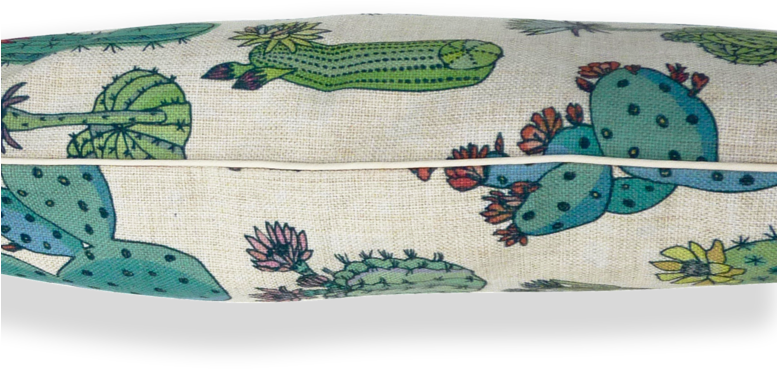Indie Boho Desert Cacti Bed Medium - Bed (776x776), Png Download