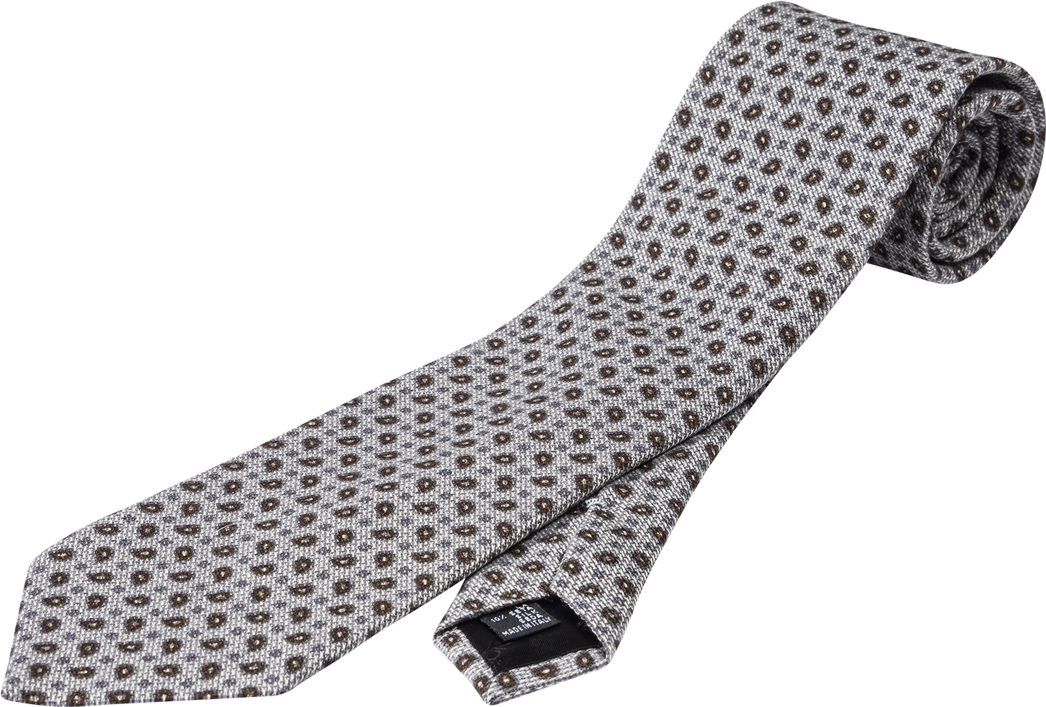 Oscar Jacobson Light Grey Paisley Pattern Wool And - Sock (1500x1500), Png Download