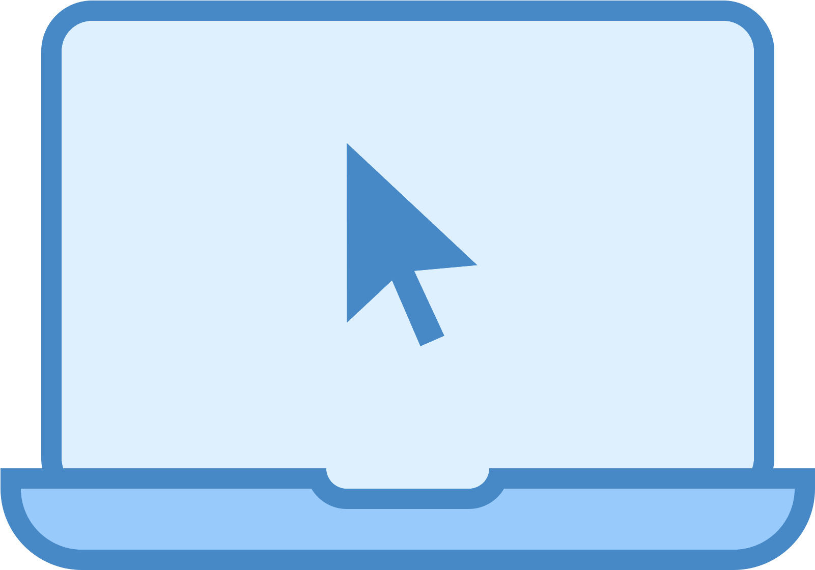 Mouse Pointer Icono Descarga Gratuita Png Y Vector - Icon (1600x1600), Png Download
