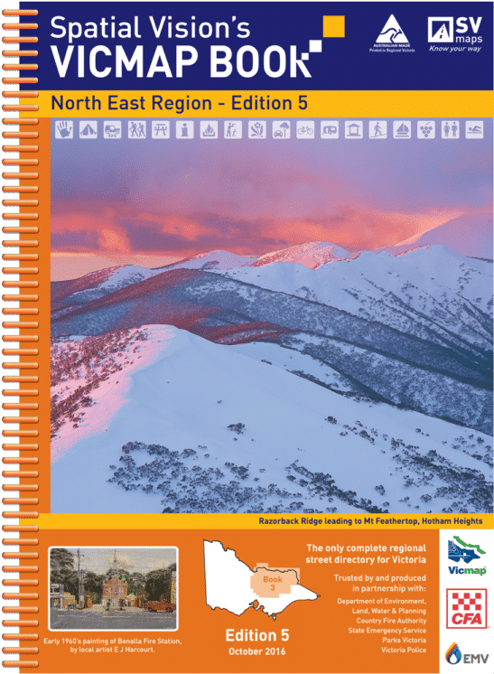 North East Region Vicmap Book - Spatial Vision's Vicmap Book - South West Region (edition (600x801), Png Download
