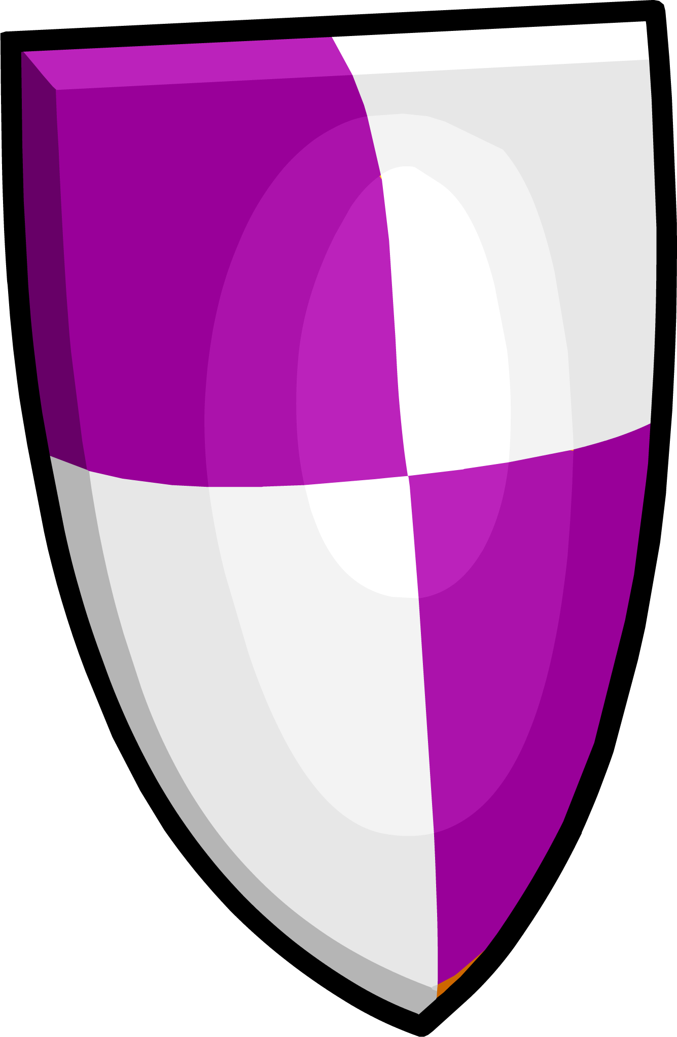 Purple Shield Clothing Icon Id 725 - Circle (1335x2045), Png Download