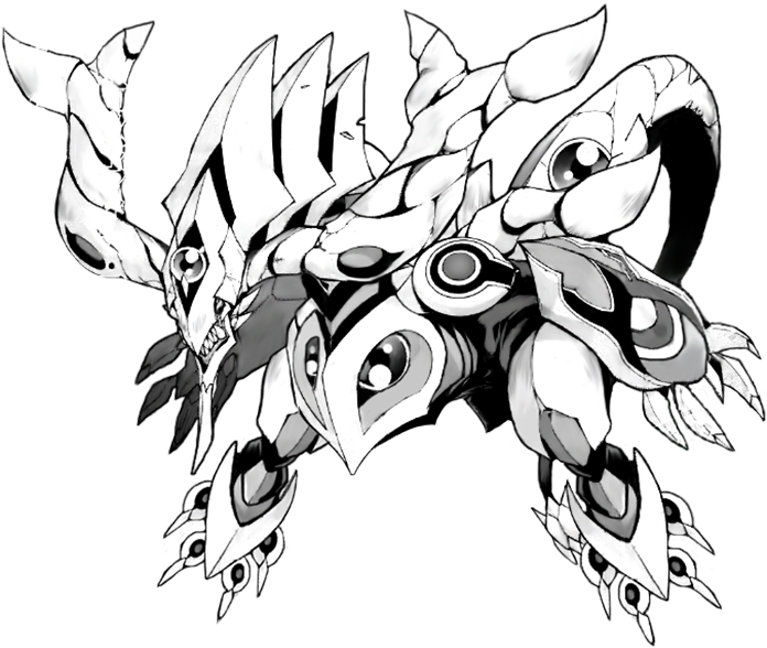 Download Clipart Royalty Free Stock Coloring Page Ultra - Yu Gi Oh Drawing (700x700), Png Download