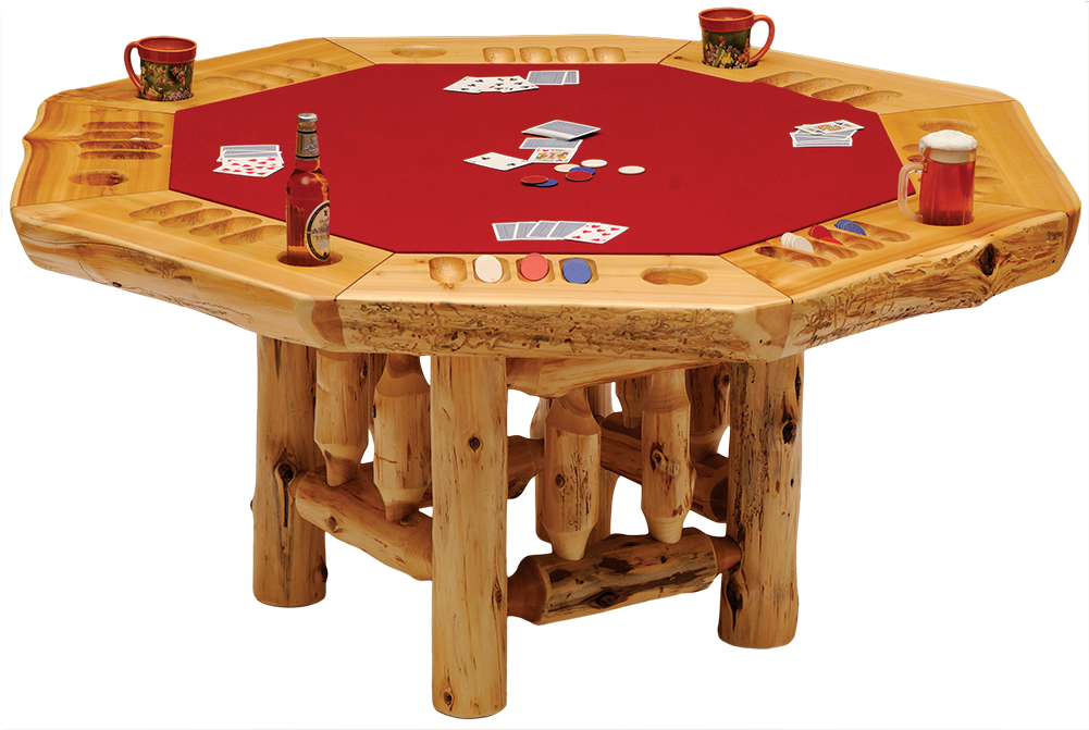 Cedar Poker Table - Table (1000x1000), Png Download
