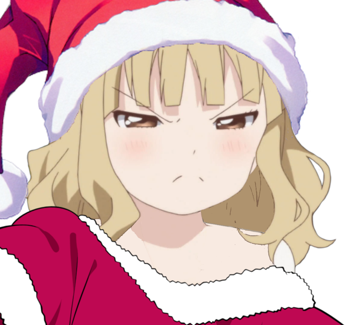 Christmas Thought , - Angry Loli (1149x1080), Png Download