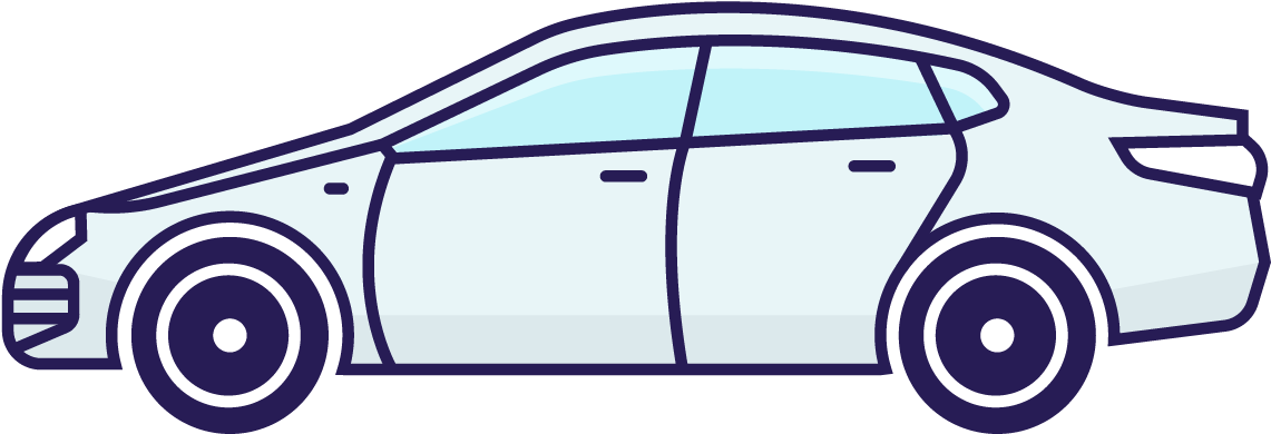 Casey - Executive Car (1417x625), Png Download