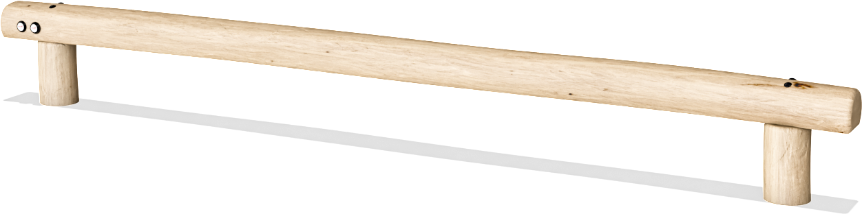 Single Balance Beam - Plywood (1281x341), Png Download