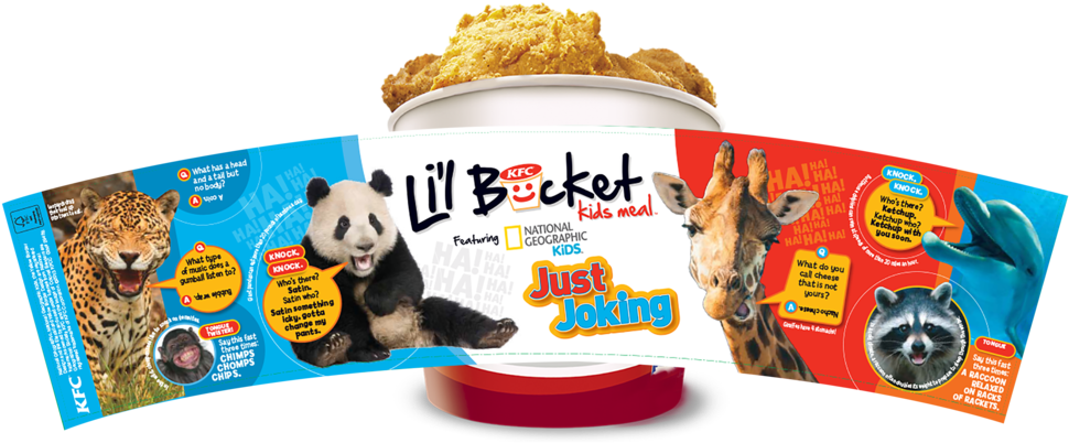 Kfc/national Geographics Lil' Bucket - National Geographic Kfc (1000x423), Png Download