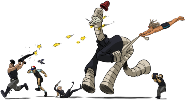 Conceptualstill 01 Justfolks - Cartoon (1000x667), Png Download
