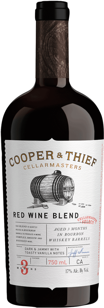 Cooper And Thief Bourbon Barrel Aged Red Wine - Cooper And Thief Red Blend (736x1030), Png Download