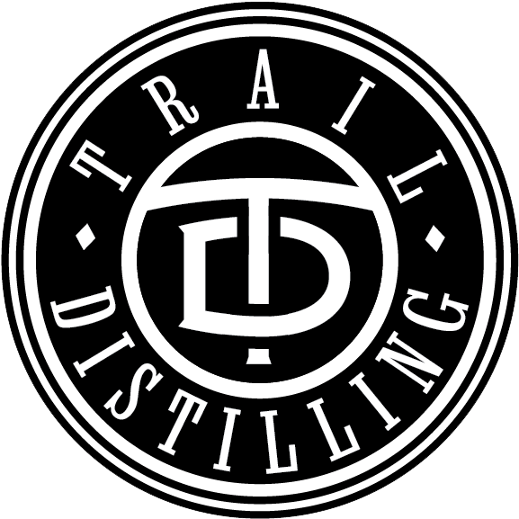 Whiskey Barrel Drawing At Getdrawings - Trail Distilling (609x603), Png Download