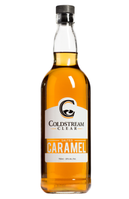 Salted Caramel Flavored Vodka, Coldstream Clear Distillery, - Coldstream Salted Caramel (650x650), Png Download