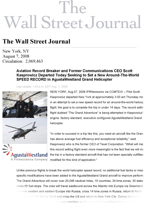 The Wall Street Journal Fired Its Chief Foreign Affairs - Scott Kasprowicz (463x667), Png Download