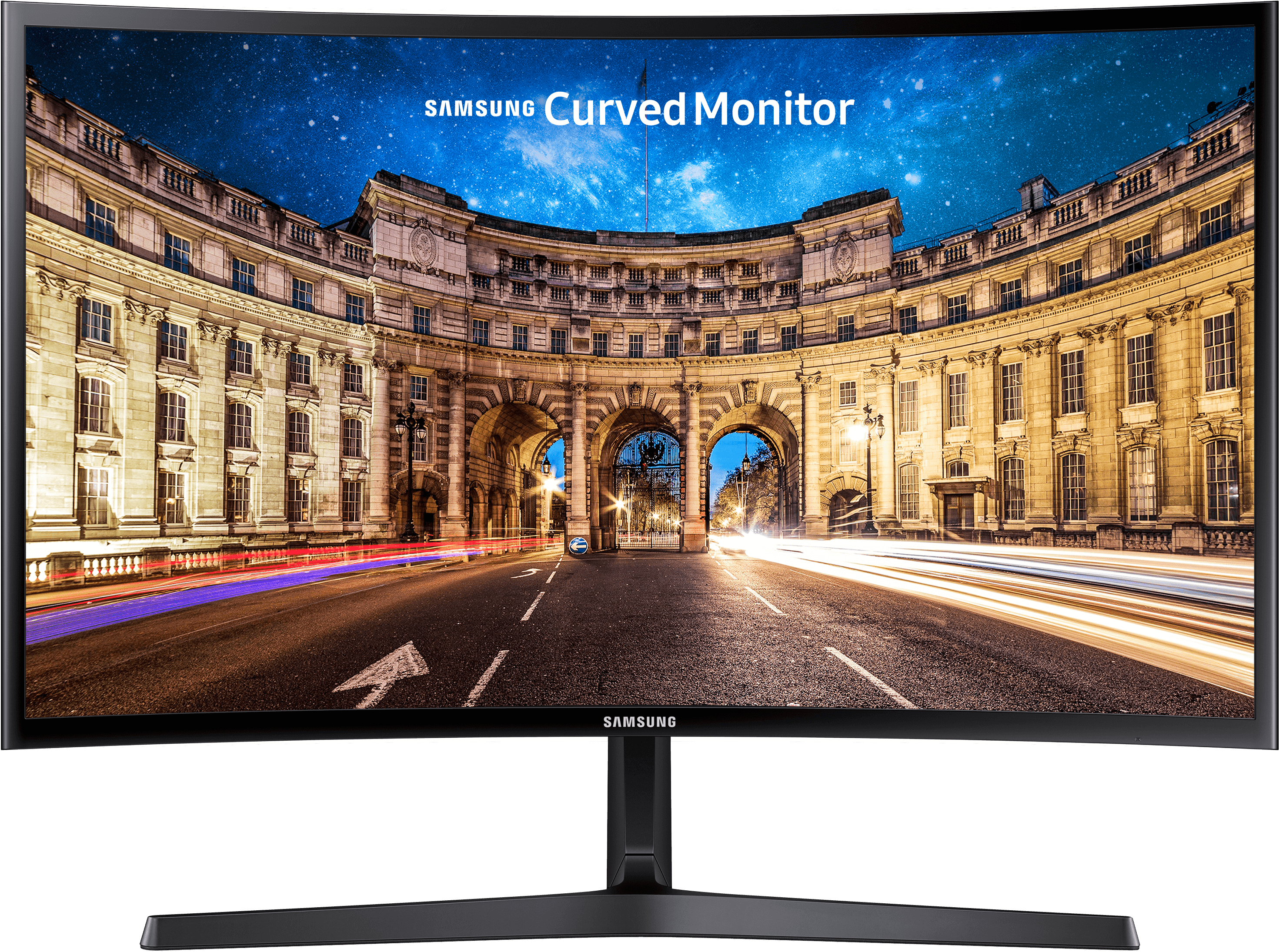 69cm - Vga/hdmi - 1080p - Curved - Eec A Samsung Lc27f396fhuxen - Samsung C24f396 Full Hd 24 Curved Led Monitor (3000x2346), Png Download