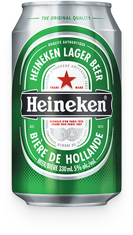 Heineken Lager - 6 Pack, 12 Fl Oz Cans (600x600), Png Download