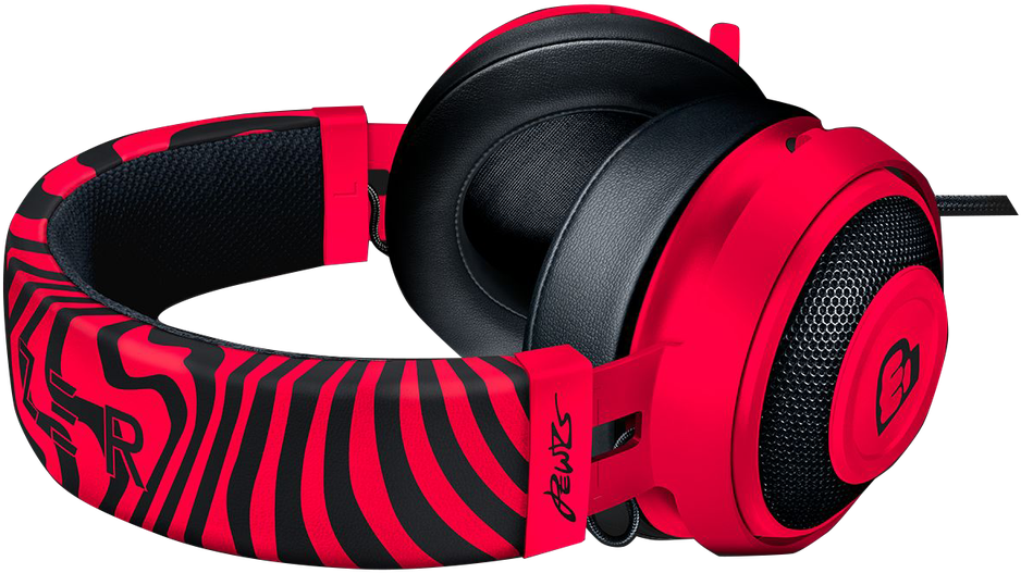 Razer Kraken Pro V2 Pewdiepie Edition-image - Pewdiepie Razer Pro Headset (1200x800), Png Download