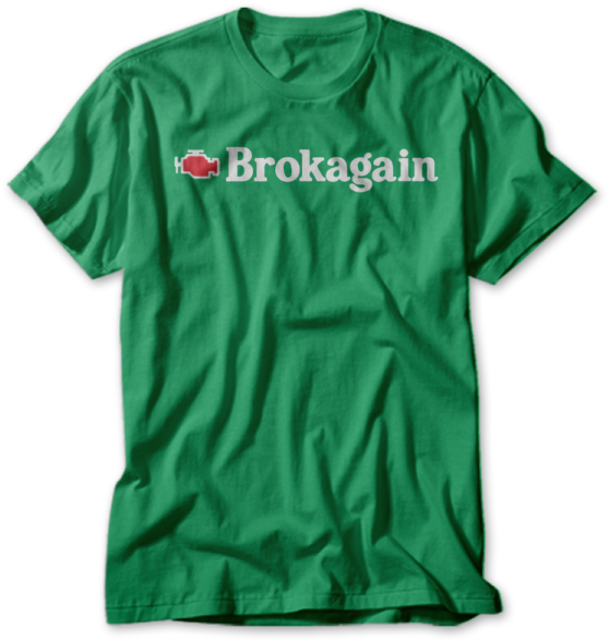Brokagain T Shirt Heineken Parody - Porsche 996 Tee Shirts (600x600), Png Download