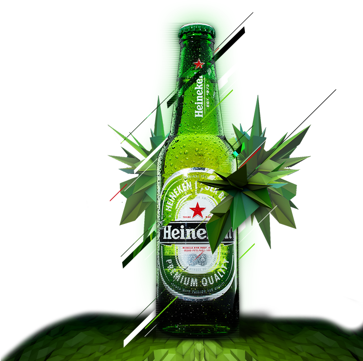 Festival Famous - Beer Bottle (721x750), Png Download