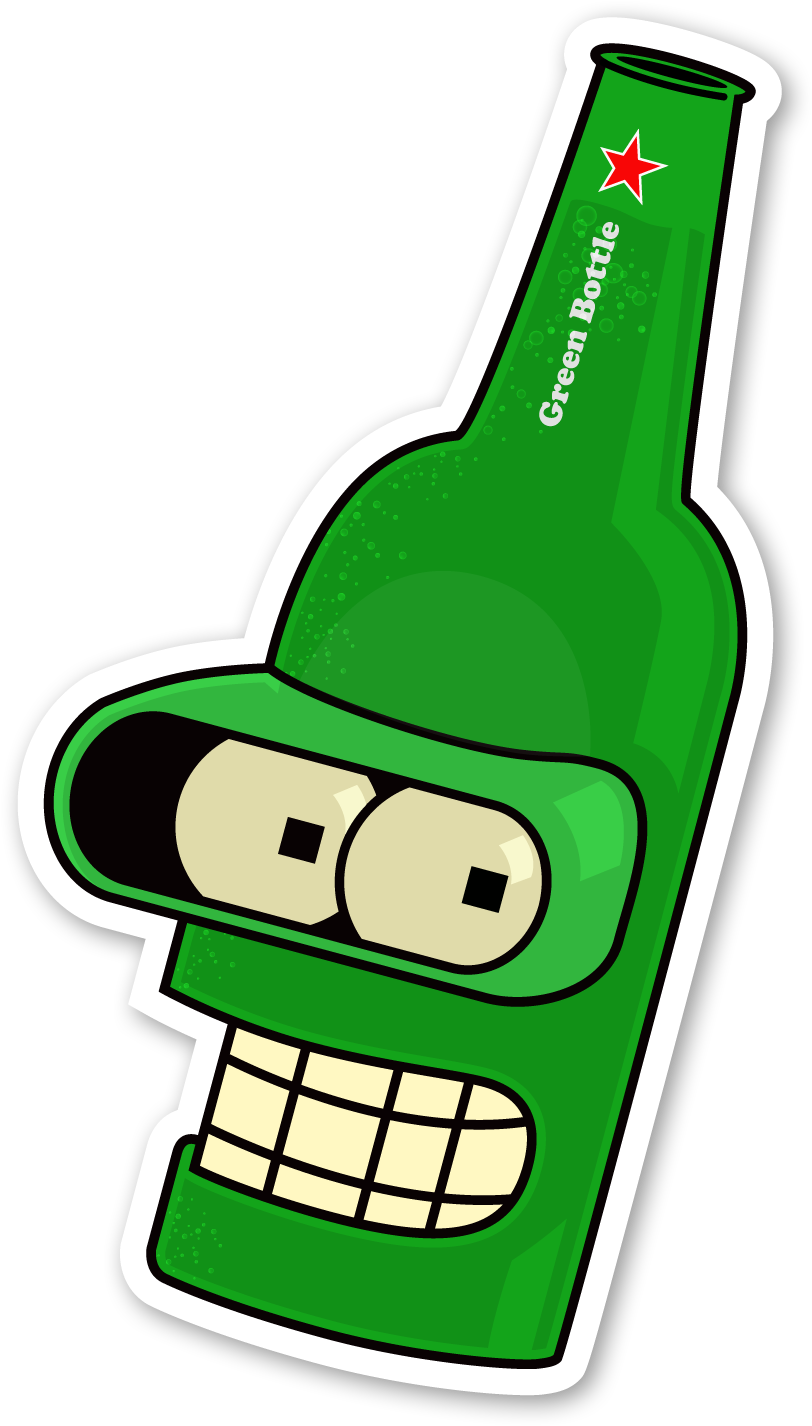 Download Stickers Beer Bottle Full Size PNG Image PNGkit