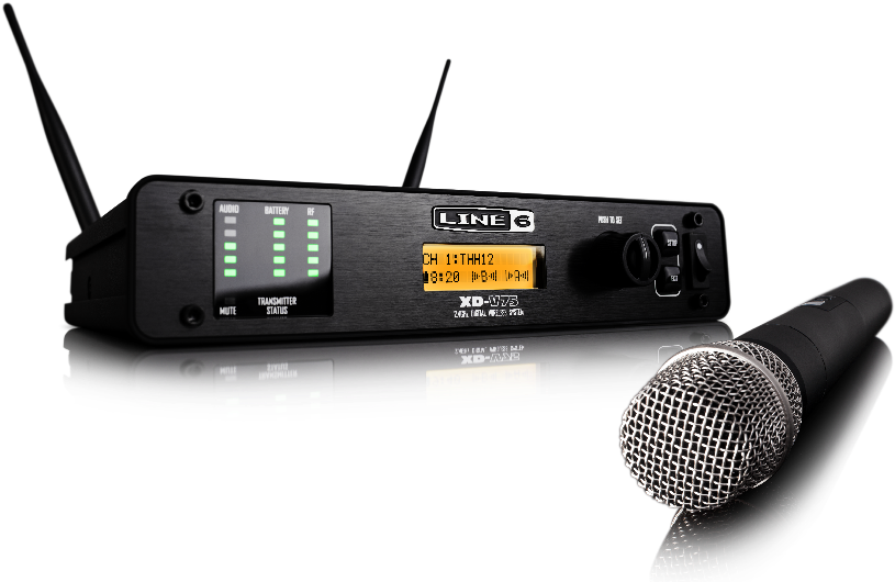 Digital Wireless Systems On The Planet - Line 6 Xd-v75tr Digital Wireless Bodypack System (850x536), Png Download