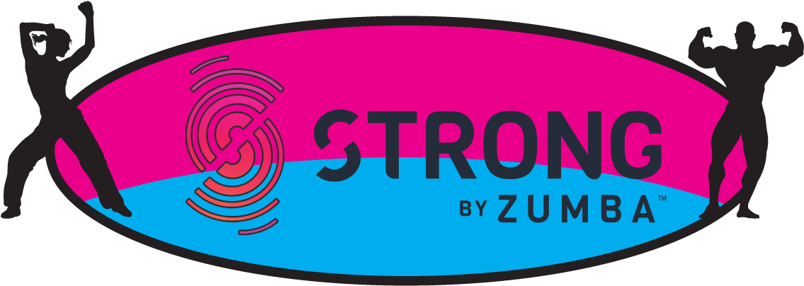 Strong By Zumba™ Combines High-intensity, Strength - Graphic Design (1259x579), Png Download