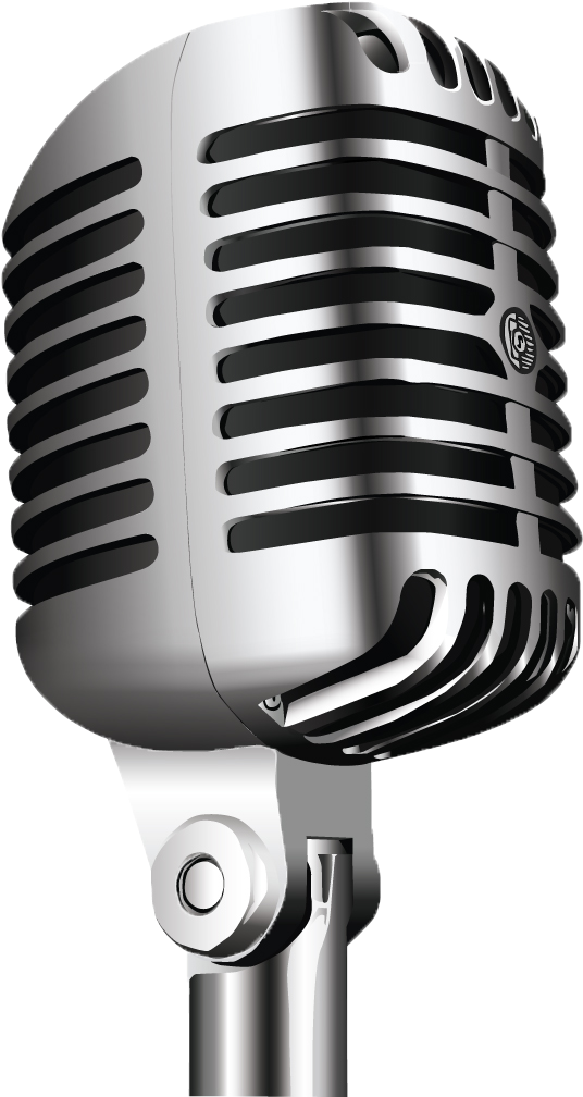 Wireless Microphone Radio Drawing Clip Art - Radio Microphone Clip Art (919x1024), Png Download